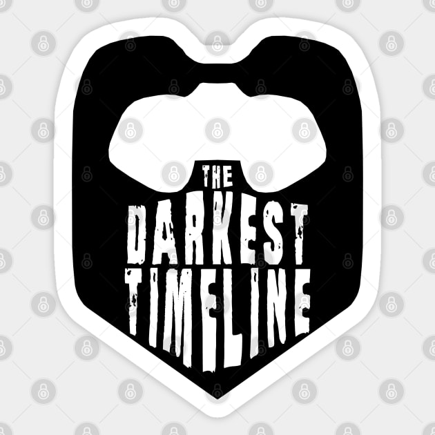 We're In the Darkest Timeline Sticker by Xanaduriffic